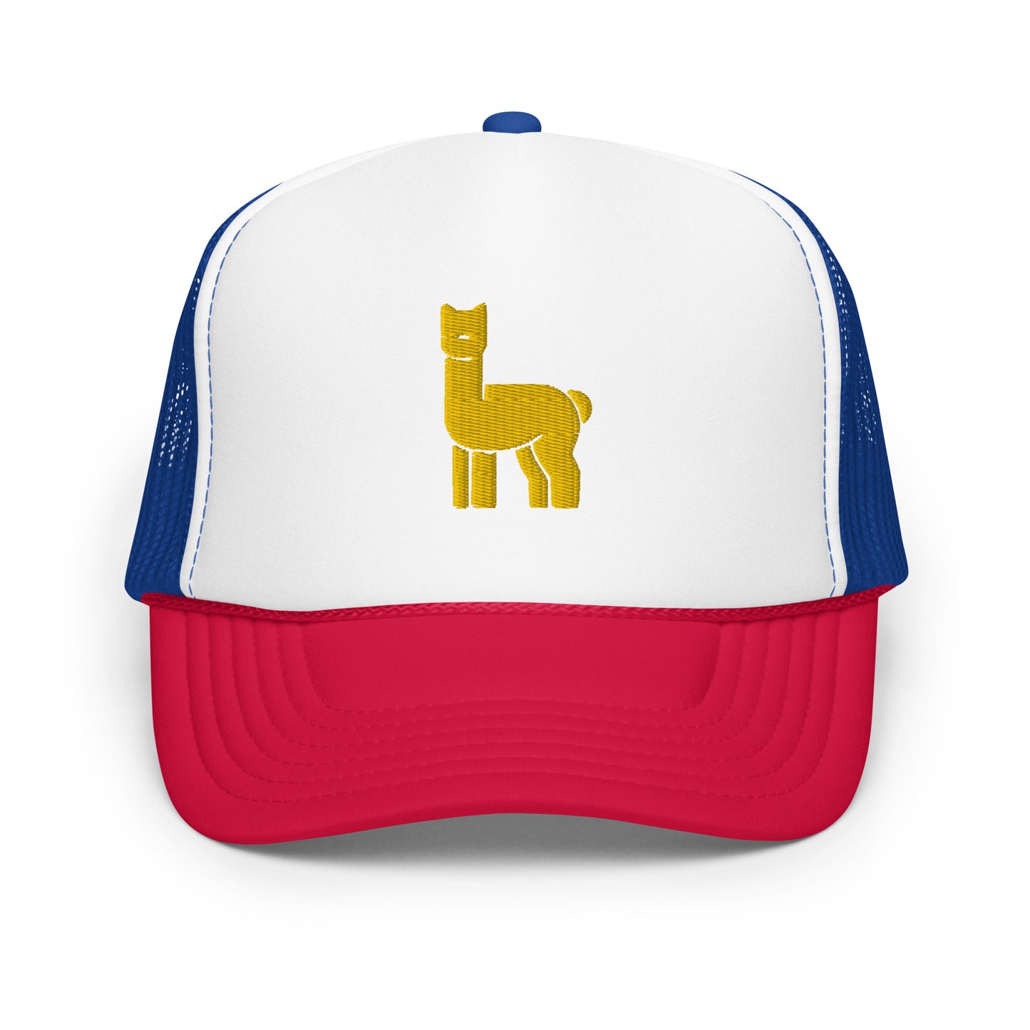 Alpaca Dynamic Tricolor Foam Trucker Hat