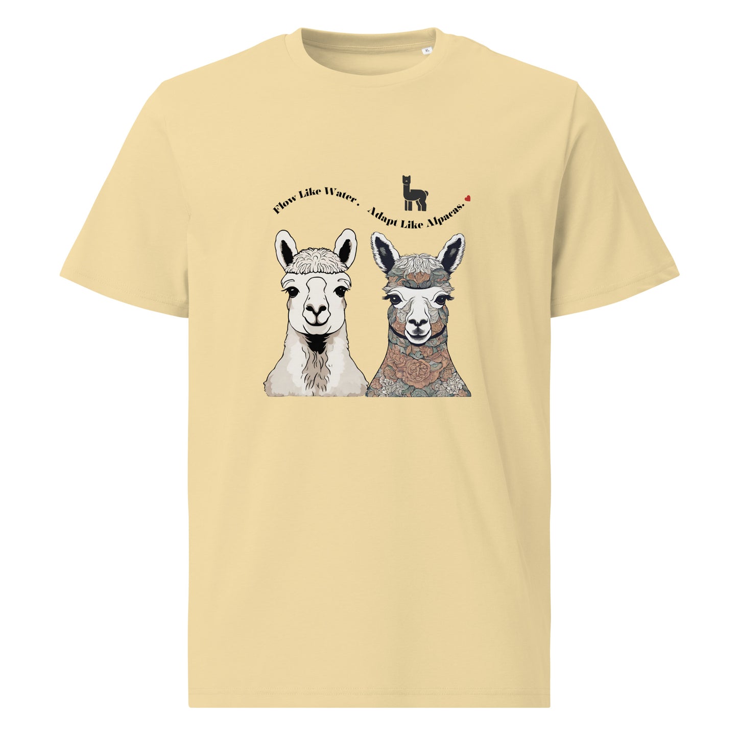 Alpaca Flow Unisex Organic Cotton T-shirt