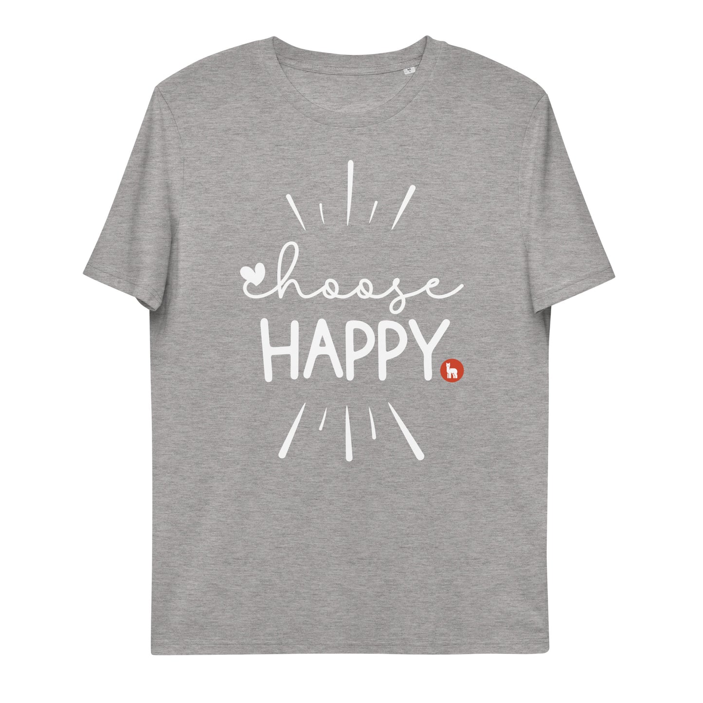Choose Happy Unisex Organic Cotton T-shirt