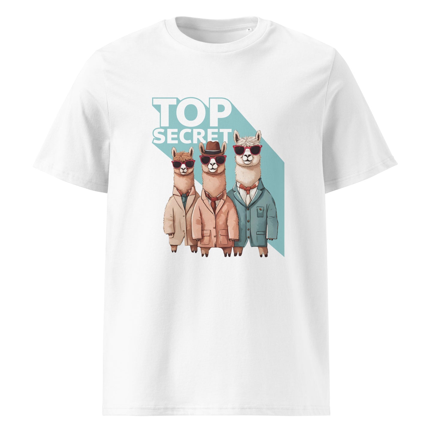 Top Secret Alpaca Unisex organic cotton t-shirt