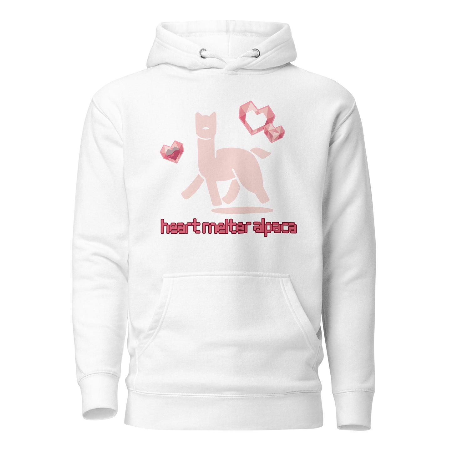 Heart Melter Alpaca Unisex Hoodie