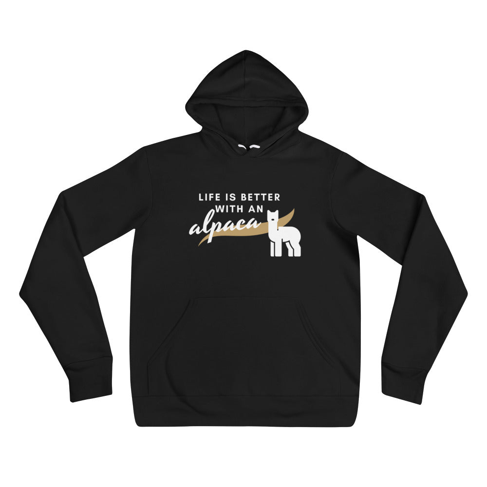 Life Is Better With An Alpaca Unisex Hoodies