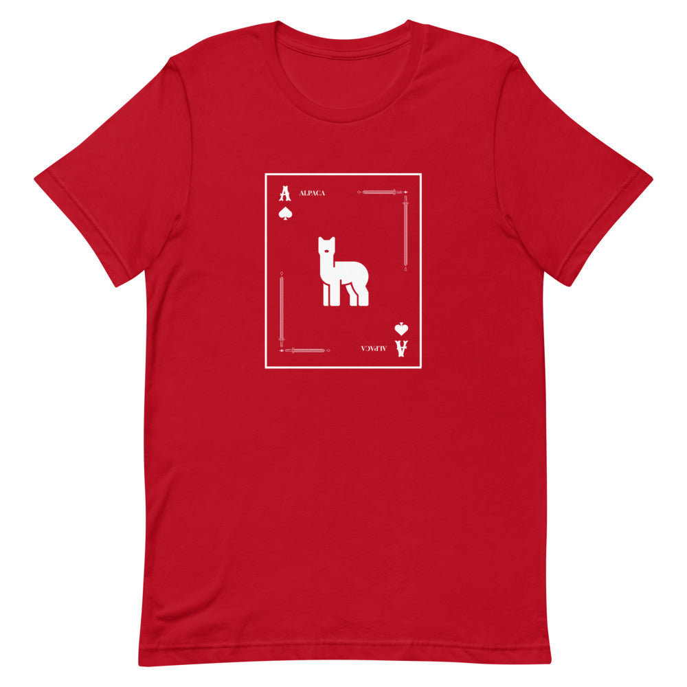 Ace Alpaca Short-Sleeve Unisex T-Shirt
