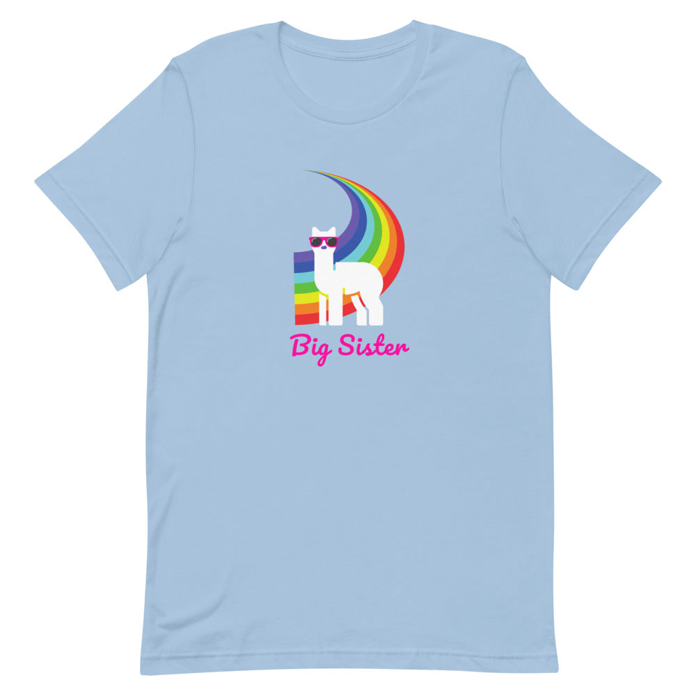 Big Sister Alpaca Short-Sleeve Unisex T-Shirt |The Therapeutic Alpaca