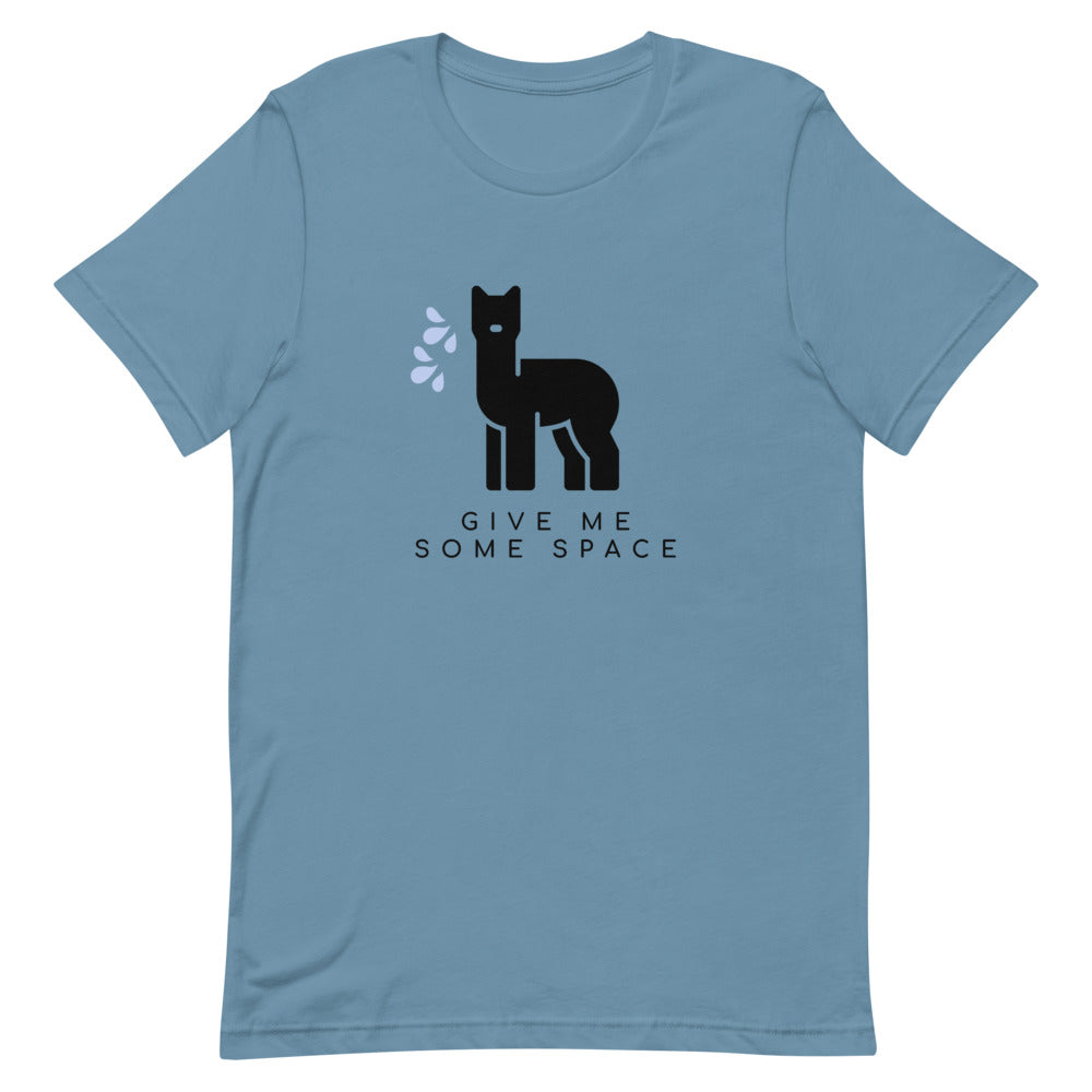 Give Me Some Space Short-Sleeve Unisex T-Shirt | The Therapeutic Alpaca