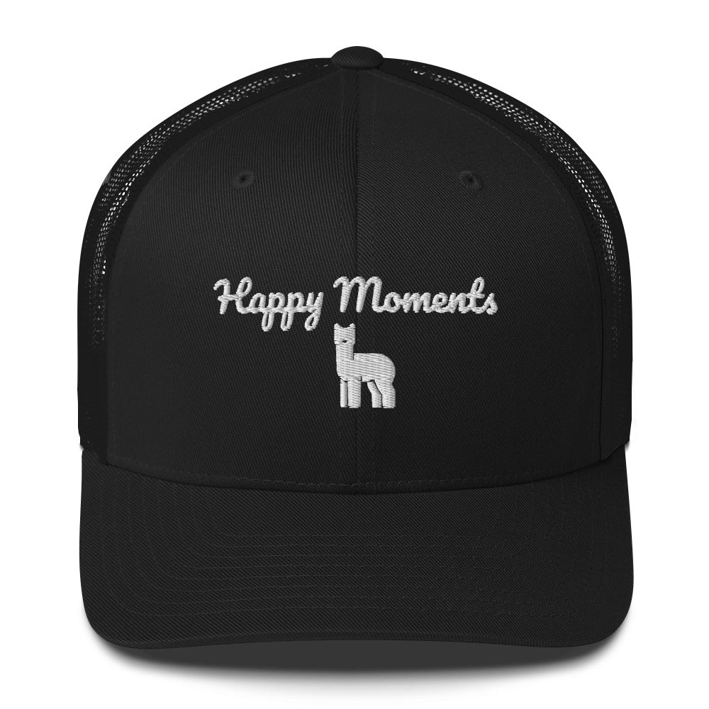 Happy Moments Alpaca Trucker Cap
