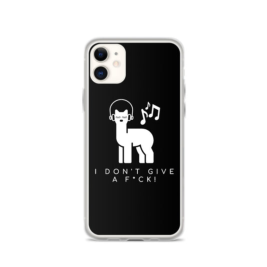 I Dont't Give A F* iPhone Case | The Therapeutic Alpaca