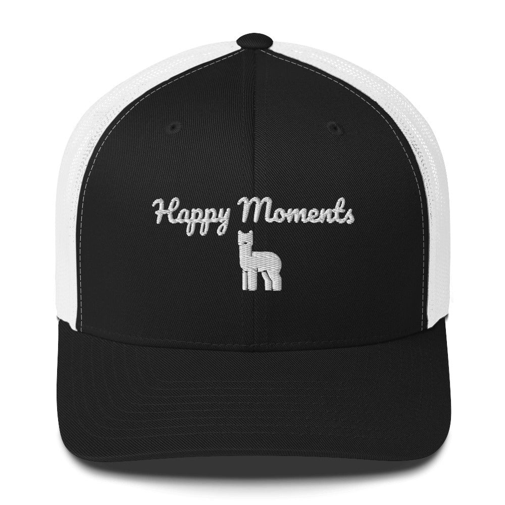 Happy Moments Alpaca Trucker Cap