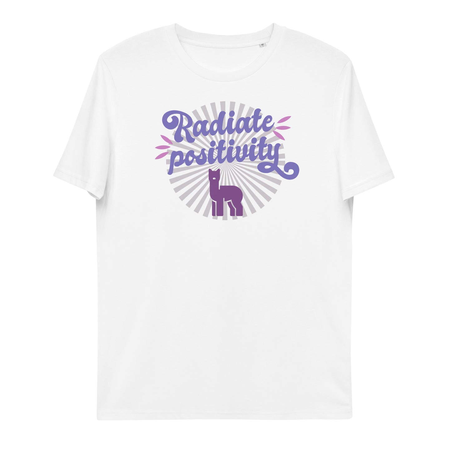 Radiate Positivity Unisex Organic Cotton T-shirt
