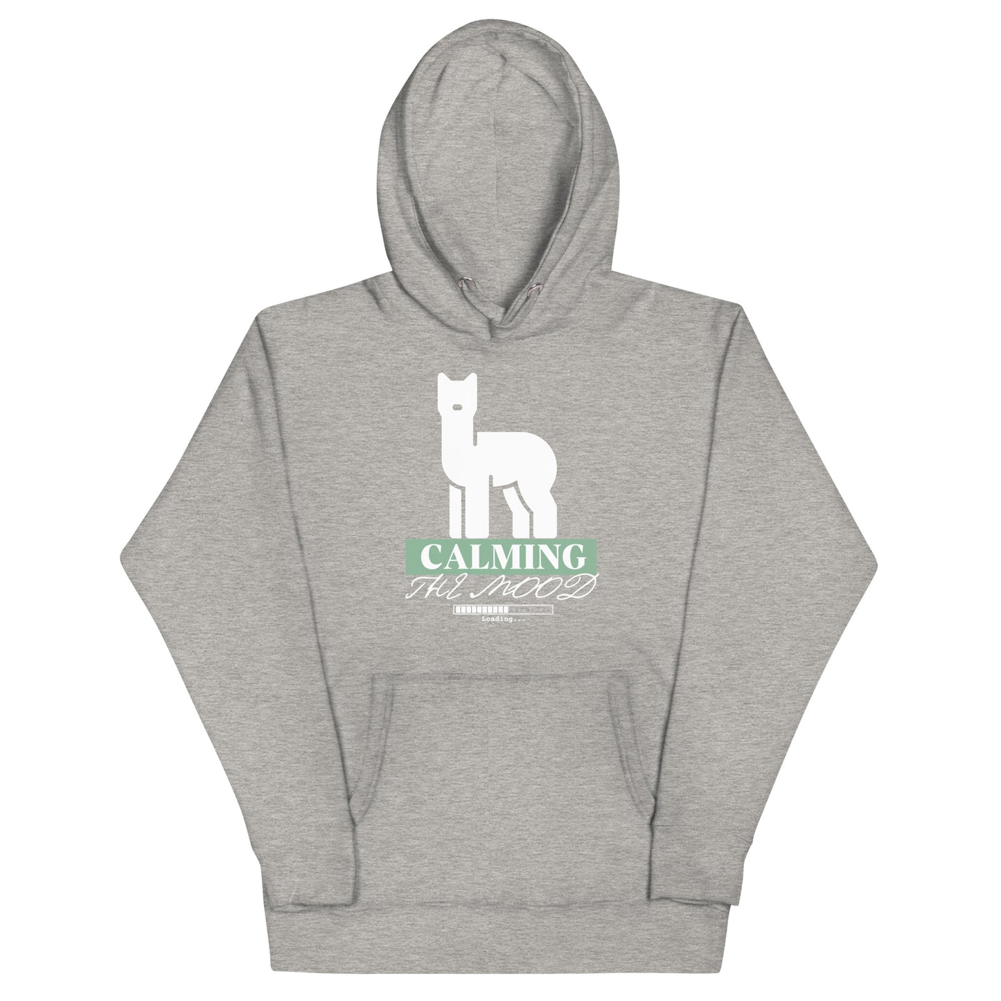 Calming The Mood 100% Cotton Face Unisex Hoodie