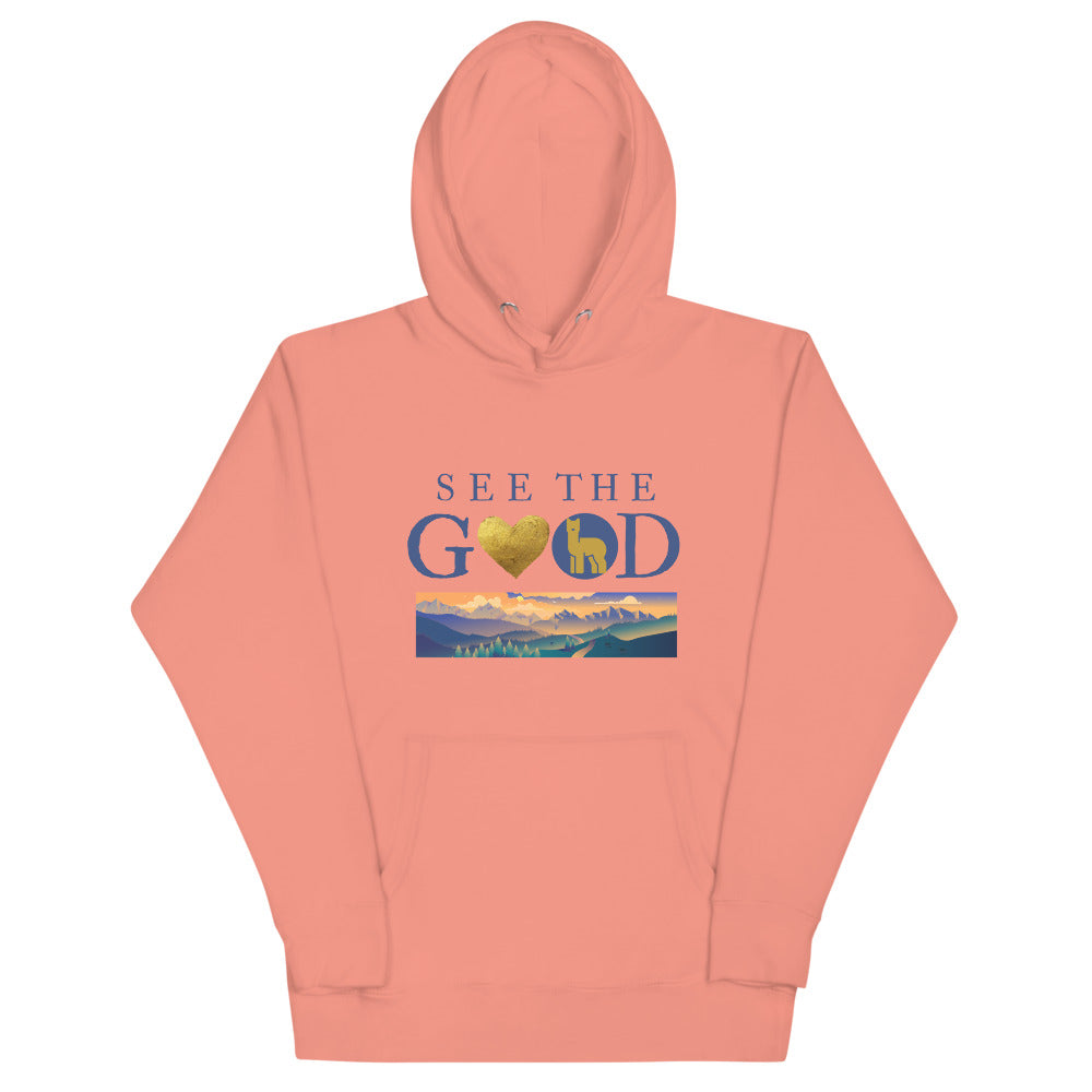 See The Good 100% Cotton Face Unisex Hoodie