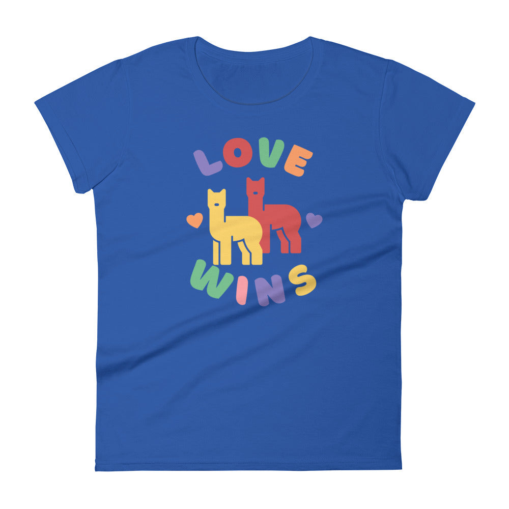 Love Wins Women's Short Sleeve T-shirt