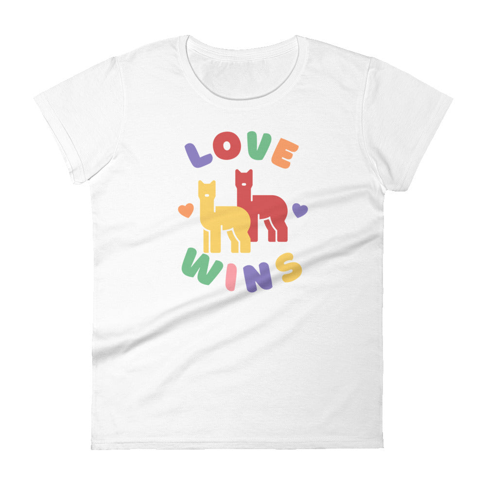 Love Wins Women's Short Sleeve T-shirt